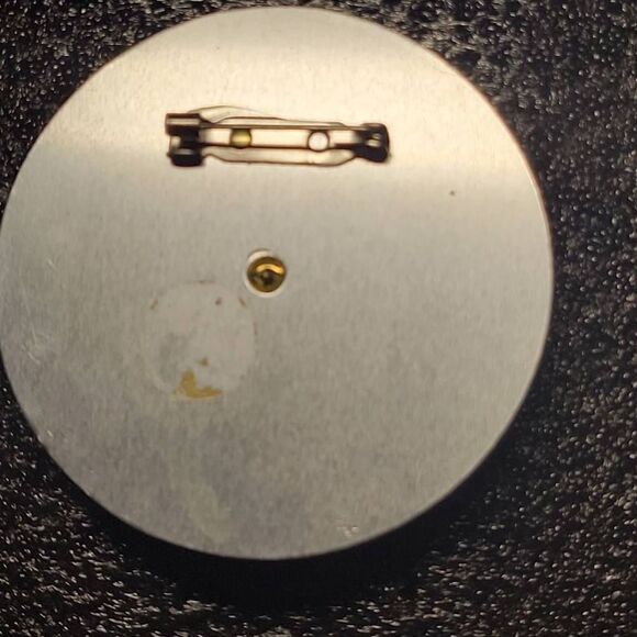 Vintage two-tone steampunk brooch/pin - Picture 3 of 3